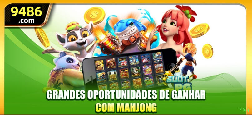 Slots online da 77qq com jackpots progressivos